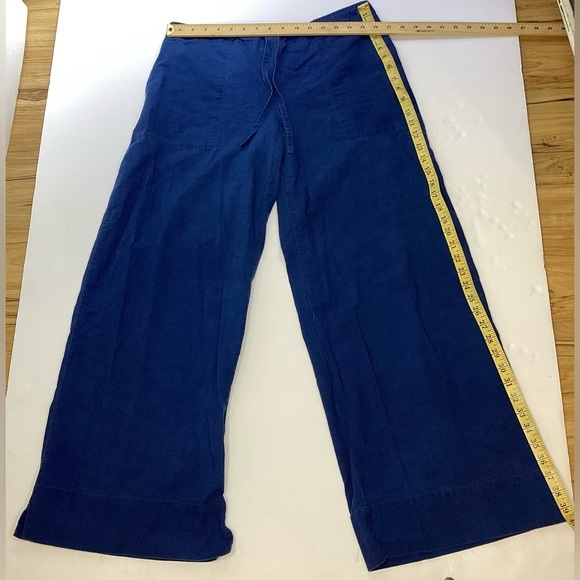 Maiwa indigo summer weight cotton drawstring pants lg. - Picture 6 of 15